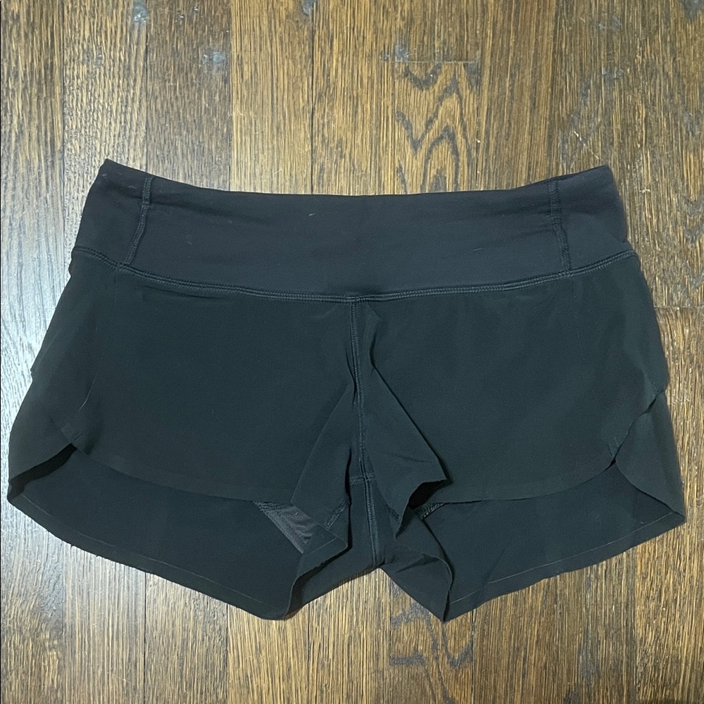 lululemon athletica Women's Black Athletic Shorts